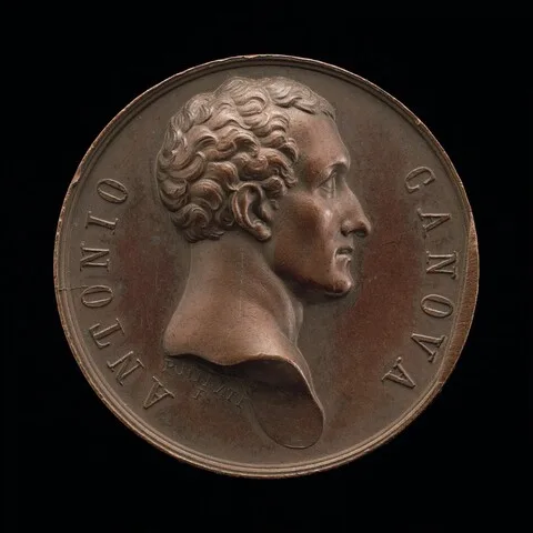 Francesco Puttinati, Antonio Canova, 1757-1822, Sculptor [obverse]