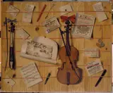 Cornelis Biltius, Quodlibet with violin and documents