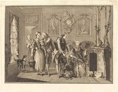Joseph de Longueil, La jolie fermiere