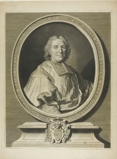François Chéreau, Portrait of Cardinal Fleury