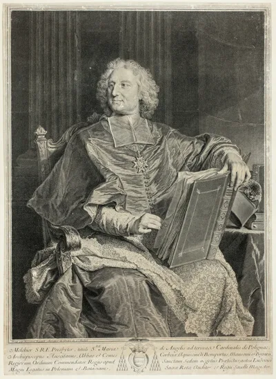 François Chéreau, Portrait of Cardinal de Polignac
