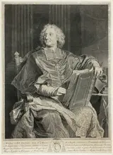 François Chéreau, Portrait of Cardinal de Polignac