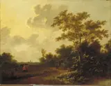 Jan Snellinck III, Landscape with Milkmaid