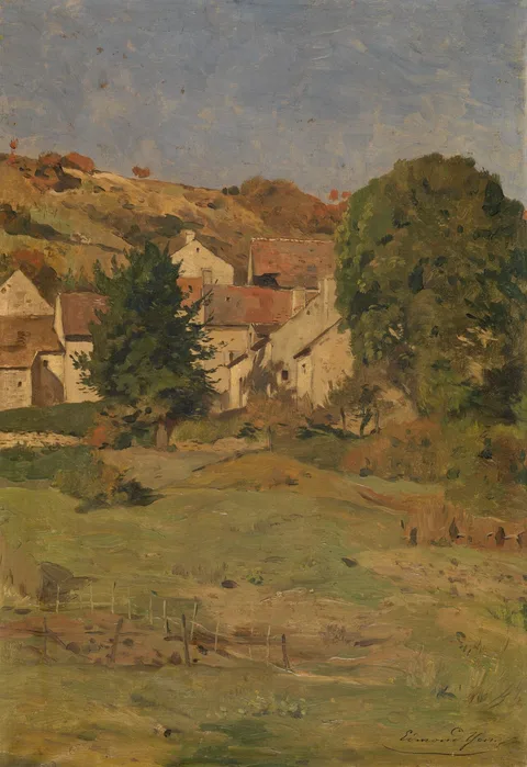 Edmond Yon, A view near Saint-Jean-de-Luz