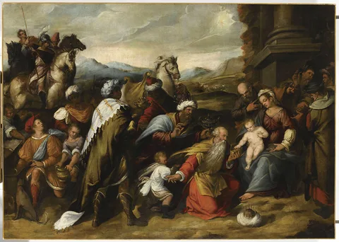 Tiburzio Passarotti, The Adoration of the Magi