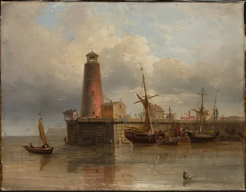 Eduard Schmidt, Sea harbour