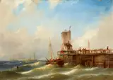 Eduard Schmidt, Sea Landscape
