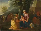 Charles Poerson, The Flight into Egypt