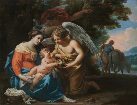 Charles Poerson, Rest on the Flight into Egypt