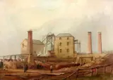 Thomas Harrison Hair, Hartley Colliery after the Disaster