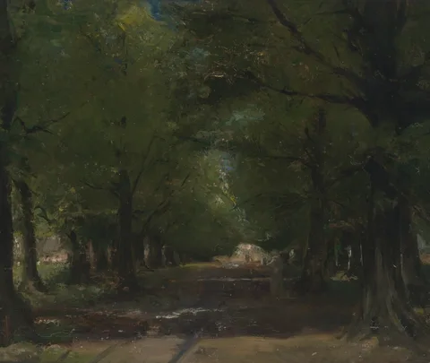 Emile Vloors, Entrance of the Abbey of Tongerlo