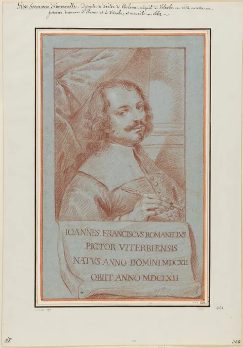 Giovanni Antonio Grecolini, Portrait of Giovanni Francesco Romanelli