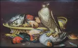 Nicolaes Cave, Falcon and Birds