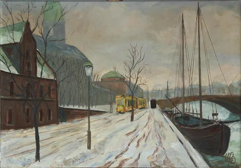 Willy Bille, Copenhagen in the winter.