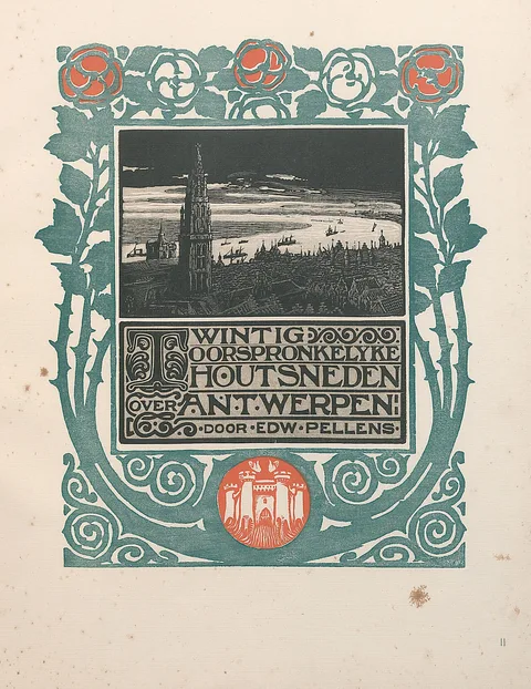 Edward Pellens, Titelplaat