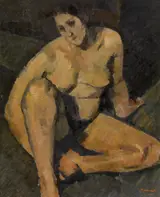 Ramah, Sitting Nude