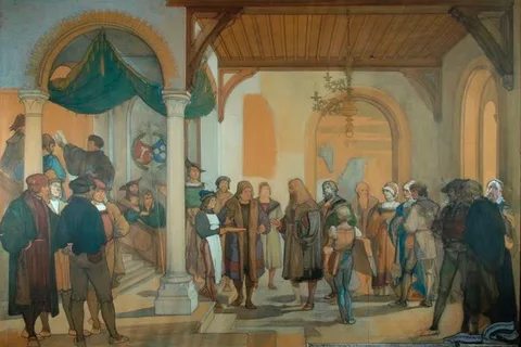 George Sturm, Albrecht Dürer in the year 1520 greeted by the 's-Hertogenbosch Guild of Goldsmiths