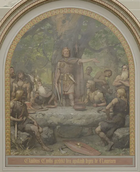 George Sturm, Claudius Civilis predikt