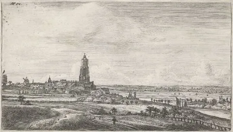 Jan Ruyscher, Gezicht op Rhenen