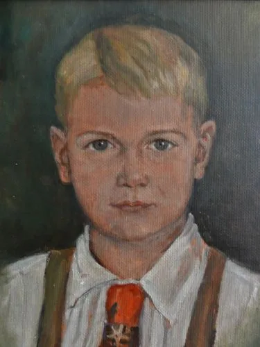 Elly Abeking, Boy with blond hair