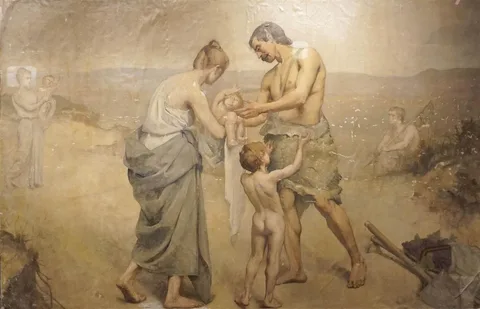 Charles Van Havermaet, Allegorical scene