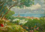 Gennaro d'Amato, Bogliasco's View from Hills