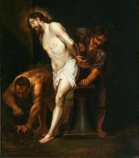Jan Thomas van Kessel, The flagellation of Christ
