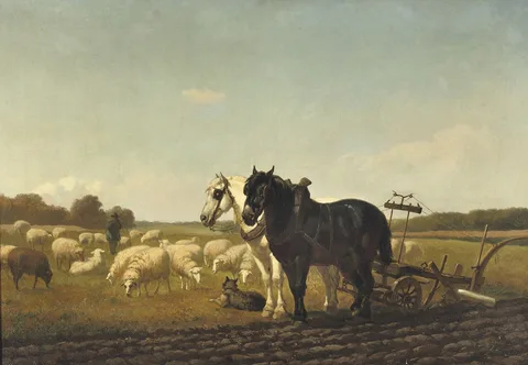 Edward Woutermaertens, The plough-team