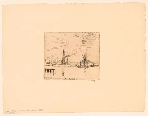 Richard Baseleer, View of the harbour