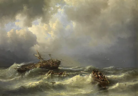 Henri Adolphe Schaep, Shipwreck