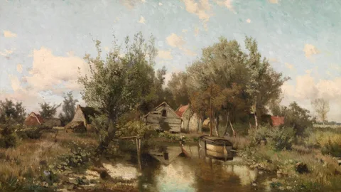 Jacques Rosseels, Landscape near Waasmunster