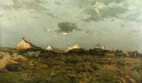 Jacques Rosseels, The Dunes of the Zoute Quarter in Knokke-Heist