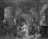 Ignatius van der Beken, Company Making Music and Dancing on a Terrace