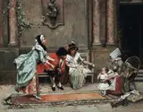 Auguste Émile Pinchart, First steps