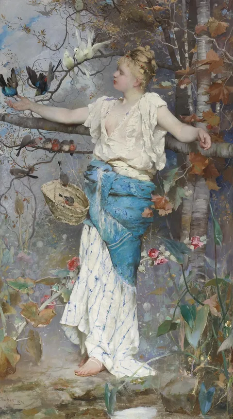 Auguste Émile Pinchart, Autumn fantasy