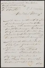 Pieter Alardus Haaxman, Brief aan de commissie van de Tentoonstelling van Levende Meesters in Utrecht