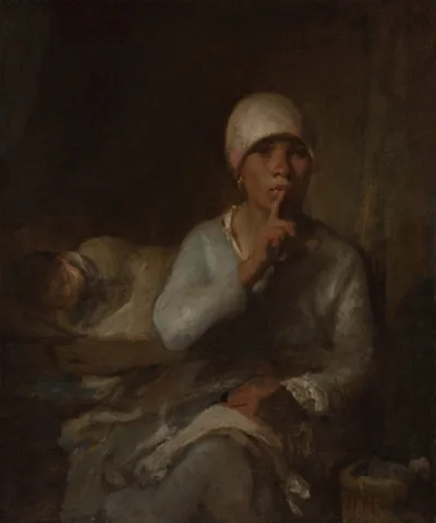 Auguste Boulard, Woman and Child (Silence)