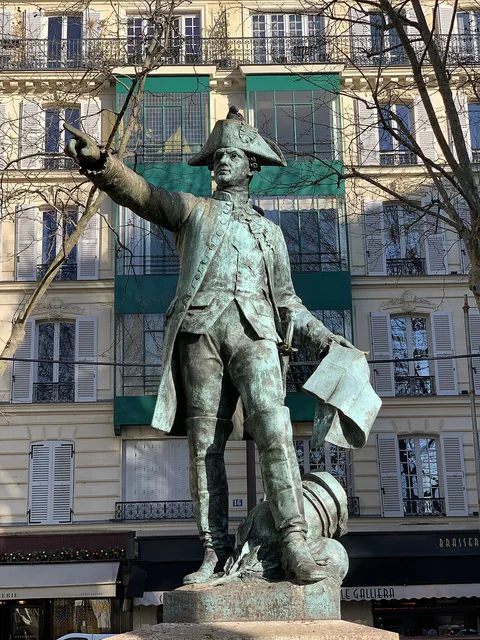 Fernand Hamar, statue of Jean-Baptiste de Rochambeau