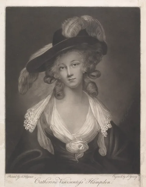John Young, Catherine, Viscountess Hampden