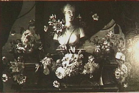 Pieter Hardimé, A Bust of Flora (?) with a Garland