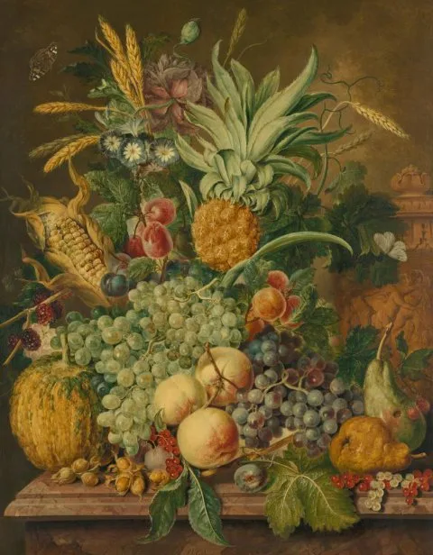 Jacobus Linthorst, Still Life with Fruit