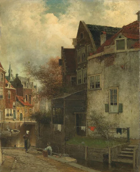Ferdinand Carl Sierich, Stadsgezicht