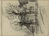 Hermannus Adrianus van Oosterzee, Twee bomen voor een plattelandswoning