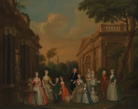 Charles Philips, The Watson-Wentworth and Finch Familie