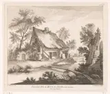 Louis Simon Lempereur, Vue d'une Tour et Maison de Chatillon sur Loing