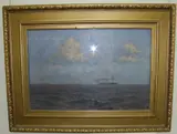 Norman Wilkinson, A cross-channel packet steamship