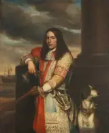 Jan Andrea Lievens, Engel de Ruyter (1649-83), Vice Admiral, Son of Michiel Adriaensz de Ruyter