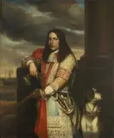 Jan Andrea Lievens, Portrait of Engel de Ruyter (1649-83), Vice-admiral and son of Michiel Adriaensz de Ruyter