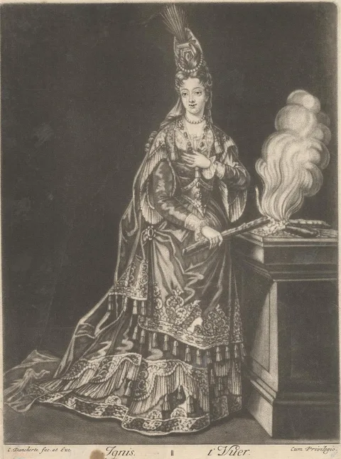 Cornelis Danckerts, Ignis - t'Vuer