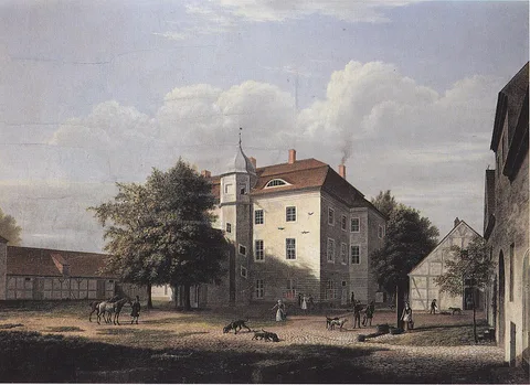 Wilhelm Barth, Jagdschloss Grunewald by Wilhelm Barth
